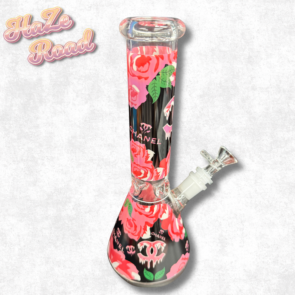 10" Chanel Glass Bong