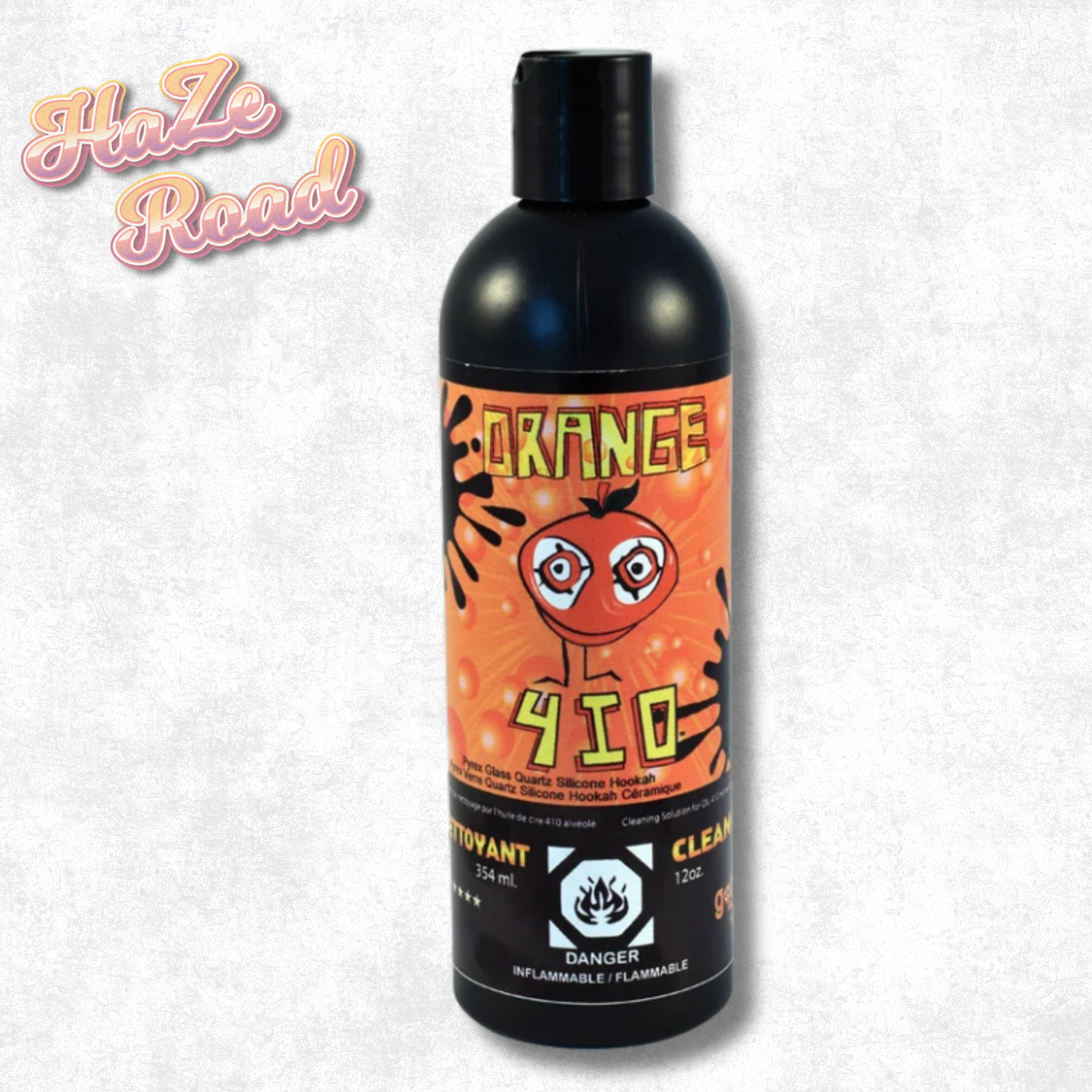 Orange Chronic 410 4oz Heavy Duty Glass Cleaner