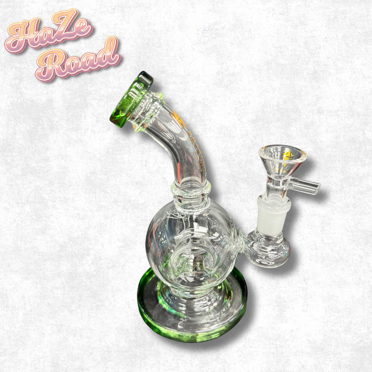 6.25" Donut Dab Rig (Green)