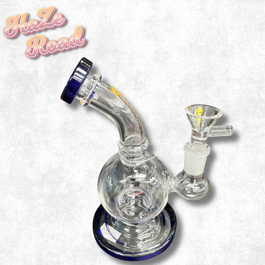 6.25" Donut Dab Rig (Blue)