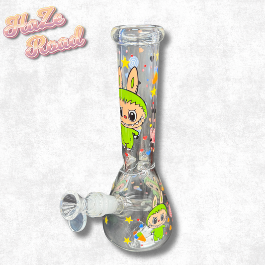 10" Bunny Squad Beaker Bong (Green)