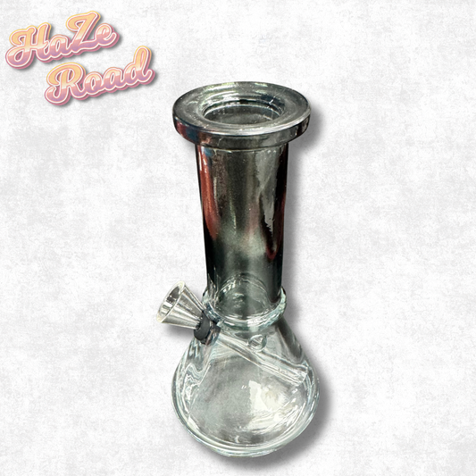 6" Black Beaker Bong