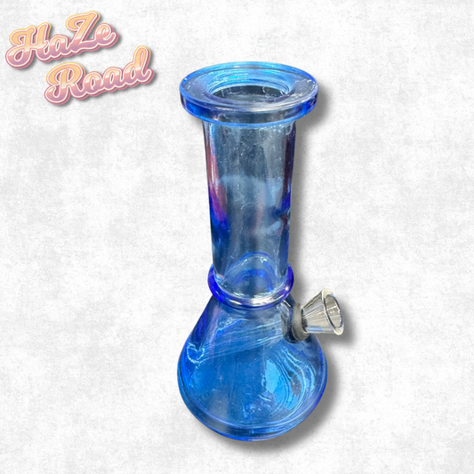 6" Blue Beaker Bong