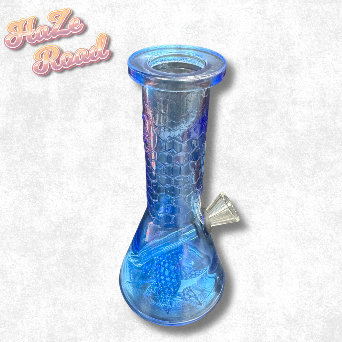 6" Blue Classic Beaker Bong
