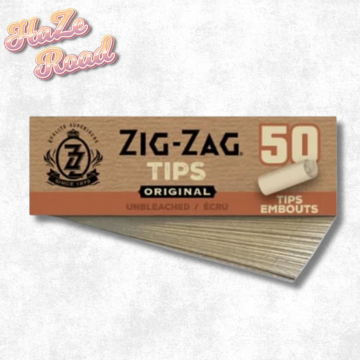 Zig Zag 50 Tips Original Unbleached