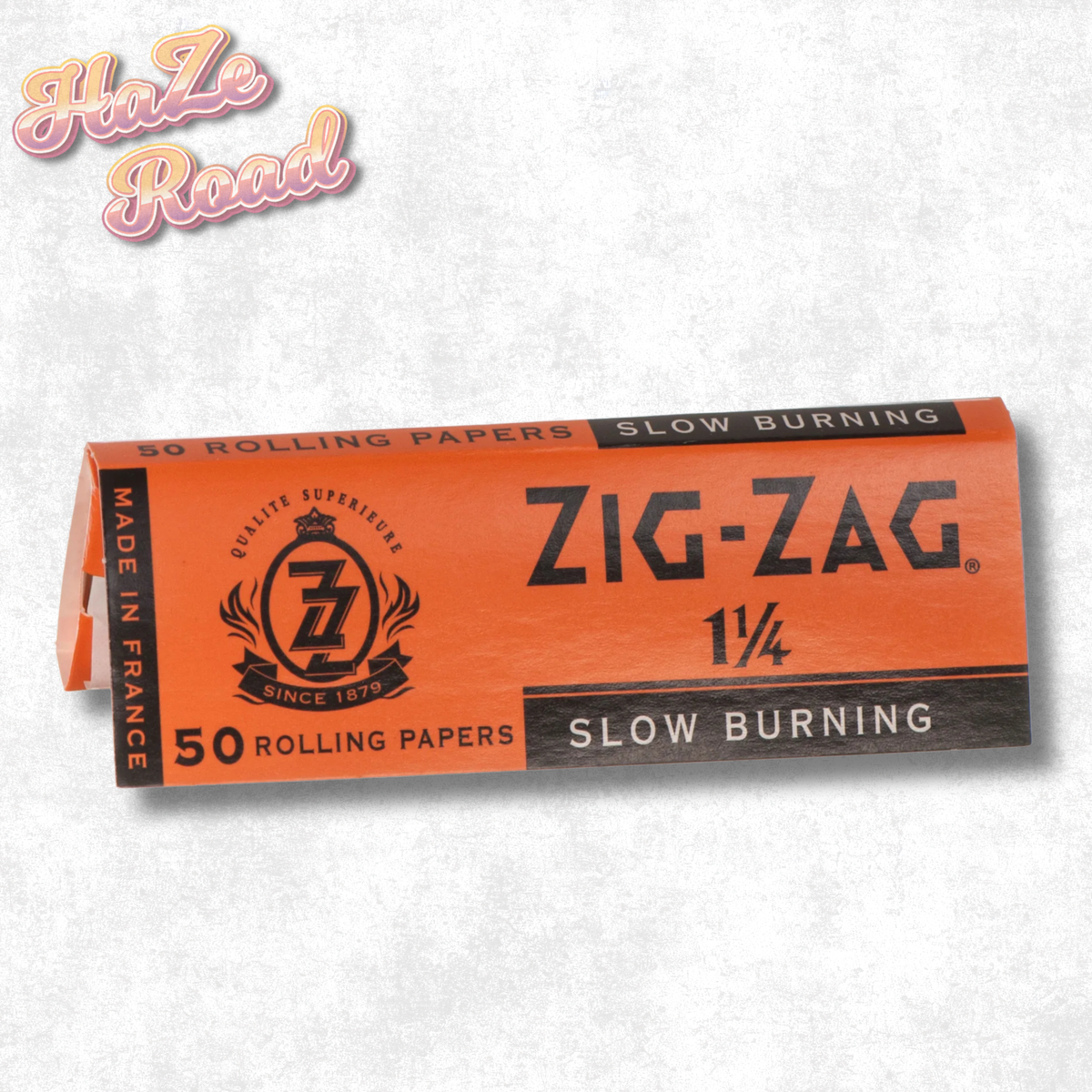 Zig Zag (Orange) 1. 1/4 Slow Burning 50 rolling papers