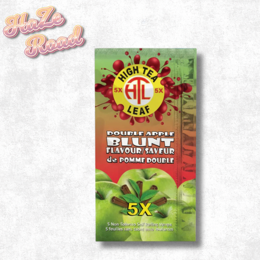 High Tea Leaf 5X Double Apple Blunt Wraps