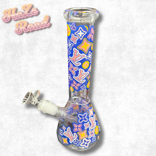 10" Louis Vuitton Glass Bong