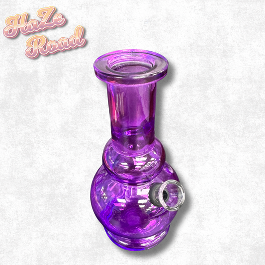 6" Purple Vase Beaker Bong