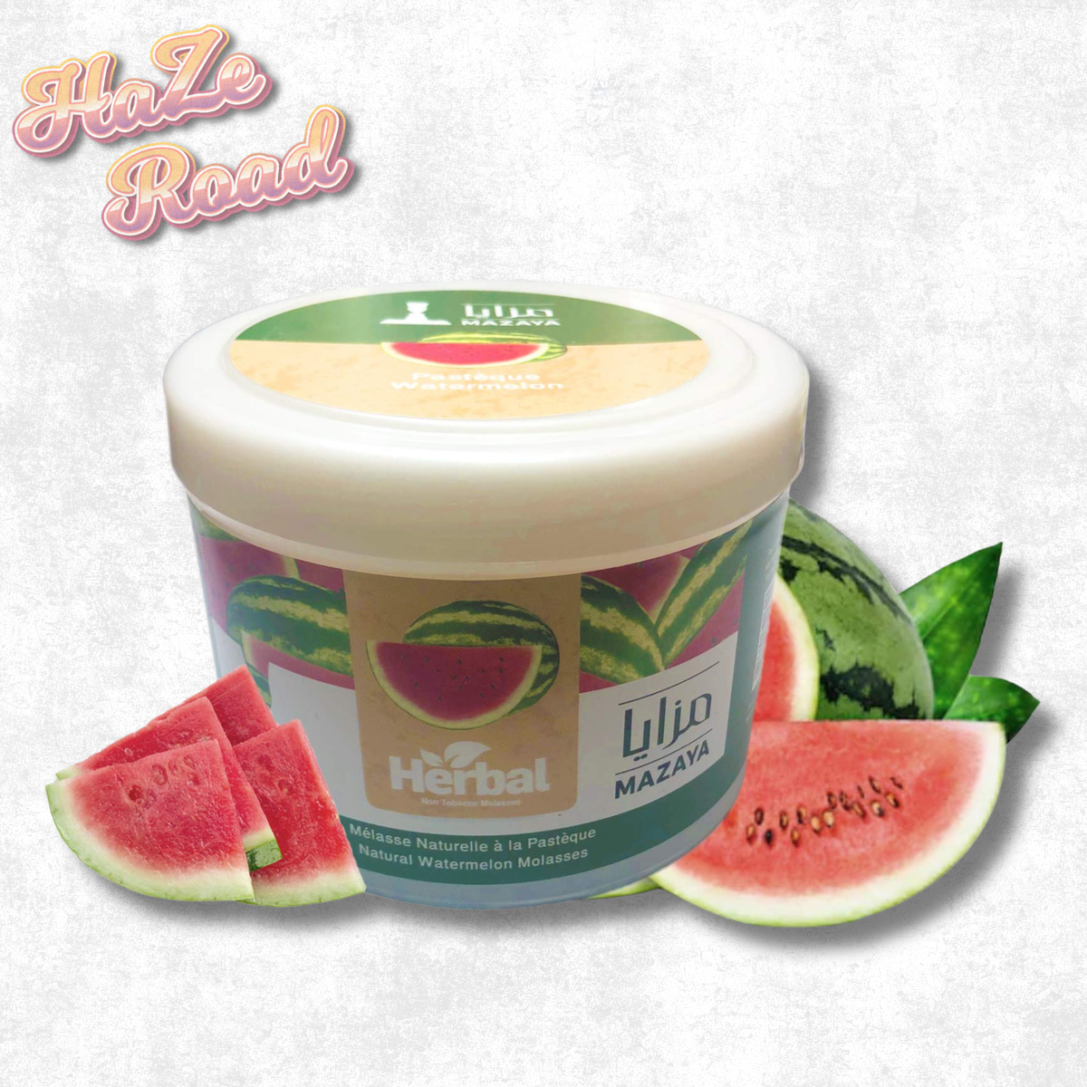 Mazaya Non Tobacco Molasses Watermelon
