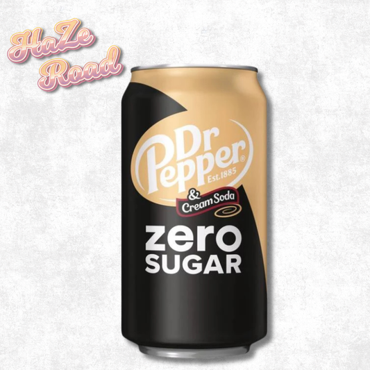 Dr Pepper - Dr Pepper & Cream Soda Zero Sugar 355mL