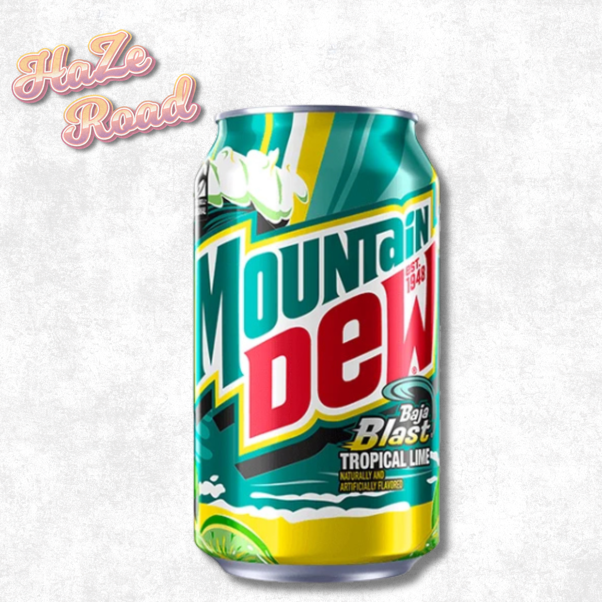 Mountain Dew - Baja Blast Tropical Lime 355mL